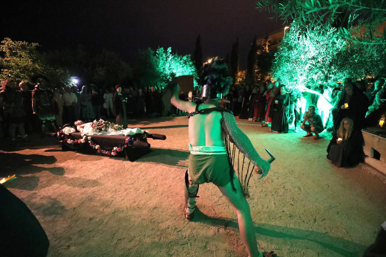 Fotos: Emérita Lúdica arranca con el &#039;Funus Romanus&#039; en la Casa del Mitreo de Mérida