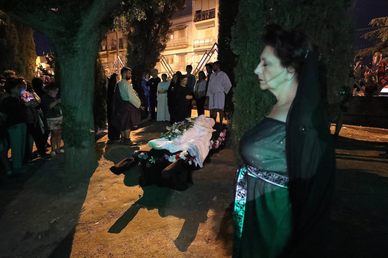 Fotos: Emérita Lúdica arranca con el &#039;Funus Romanus&#039; en la Casa del Mitreo de Mérida