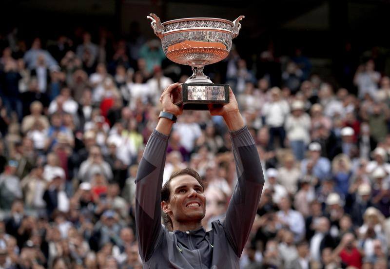 Rafa Nadal ha conquistado su duodécimo títtulo de Roland Garros tras ganar al austriaco Dominic Thiem en cuatro sets.