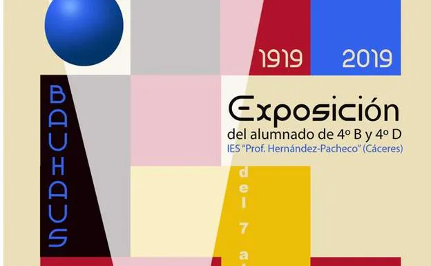 Exposición 'Bauhaus: 1919/2019' en la biblioteca pública de Cáceres