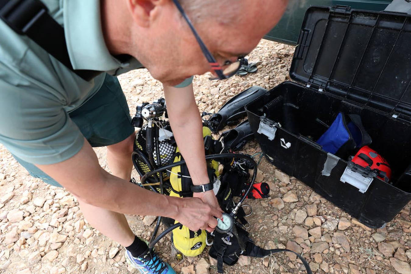 Fotos: Se refuerza el operativo para buscar al hombre desaparecido en el Cijara