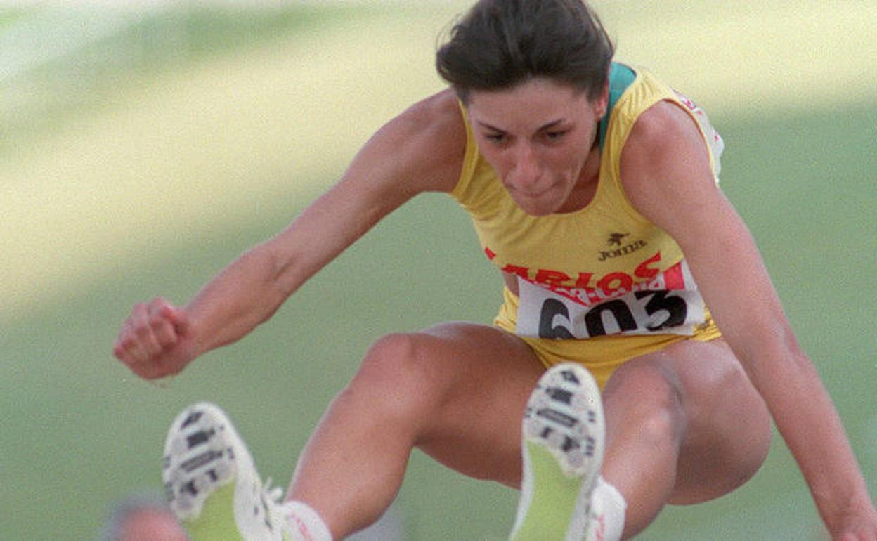 Fallece la palentina Conchi Paredes, 17 veces campeona de España de triple salto