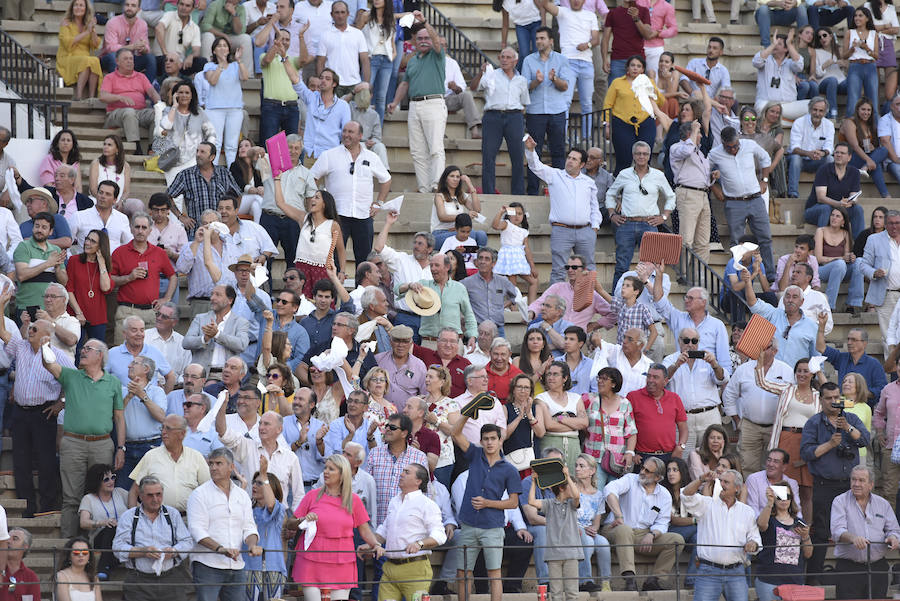 El de Villafranco cuaja una gran faena ante el cuarto de la tarde de Victoriano del Río, noble hasta la extenuación y que se empleó bien con el caballo