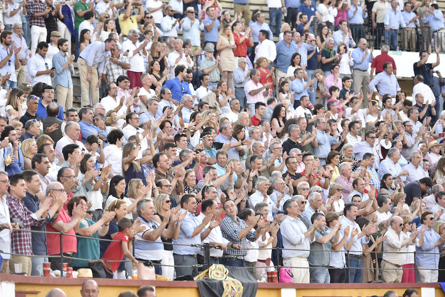 El de Villafranco cuaja una gran faena ante el cuarto de la tarde de Victoriano del Río, noble hasta la extenuación y que se empleó bien con el caballo