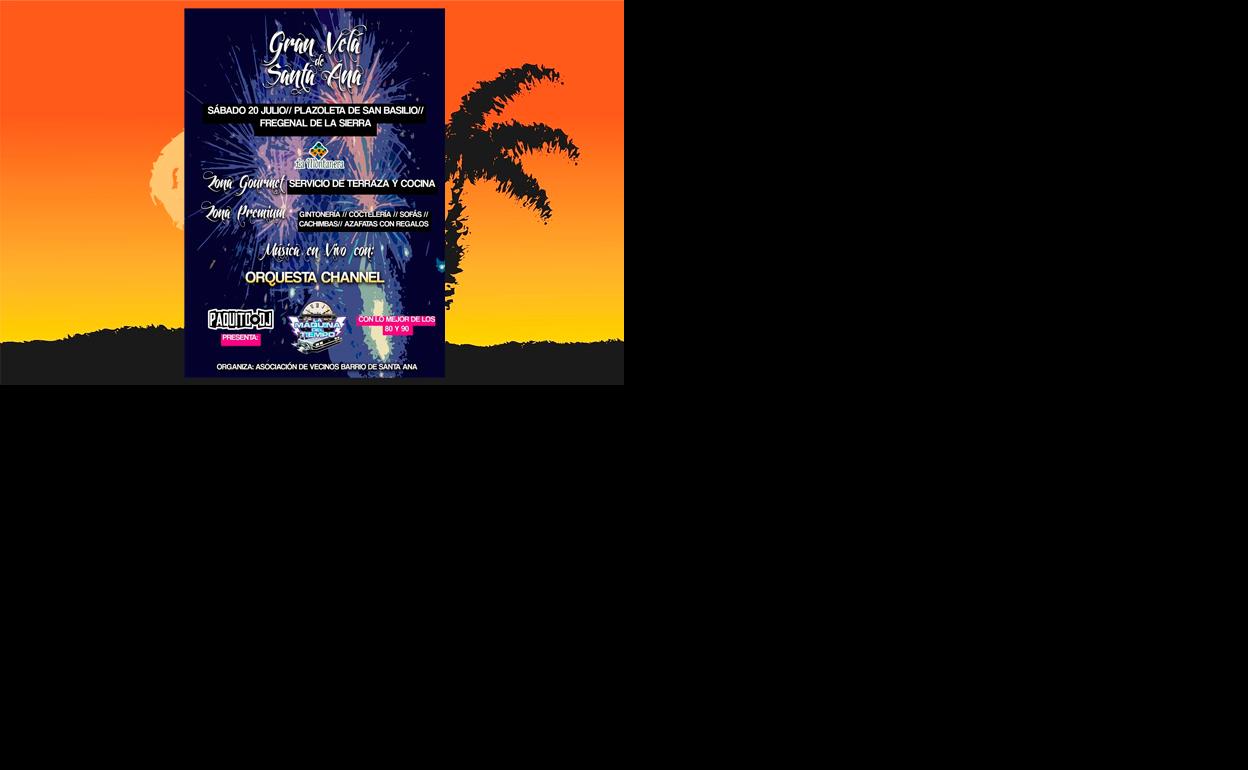 Santa Ana celebrará su «Gran velá»