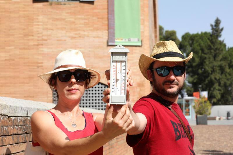 Fotos: El verano deja máximas que rozan los 42 grados