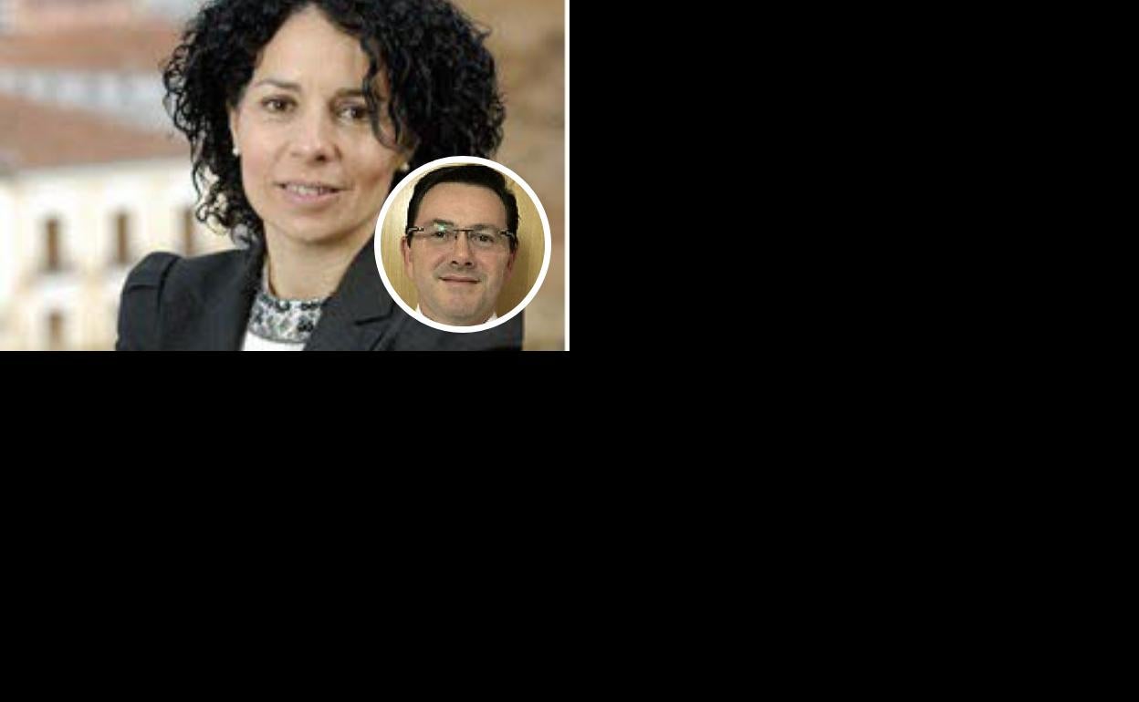 Inmaculada Domínguez, exsecretaria general de la Universidad extremeña, y su marido, Juan José Alonso