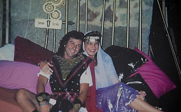 Nicanor y María, en una obra del Festival. 