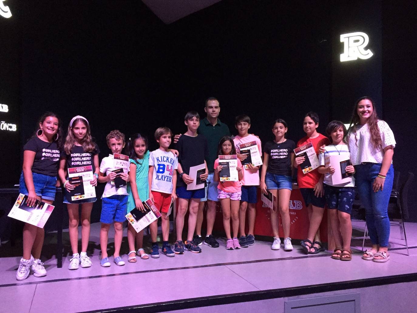 Participantes en el campamento de la Rucab. :: HOY