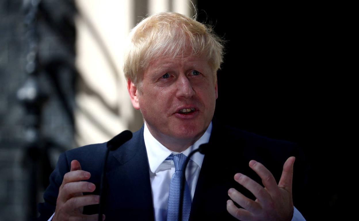 Boris Johnson, primer ministro británico.