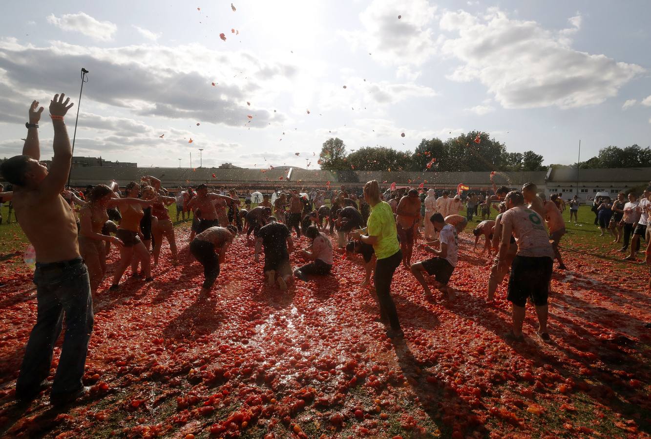 Fotos: Tomatina en San Petersburgo