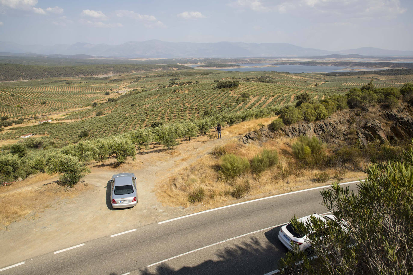 CC-64 vía La Pesga, Embalse Gabriel y Galán.