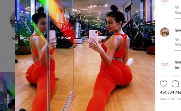 Georgina Rodríguez presume de flexibilidad en Instagram