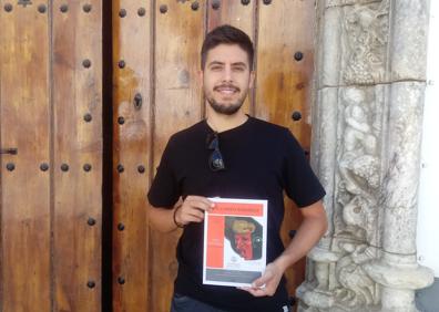 Imagen secundaria 1 - Arriba, aval de la posguerra sobre San-Agero; abajo a la izquierda, el olivantino Carlos Píris con su tesis; y a la derecha, cartel propagandístico republicano contra la quinta columna. 