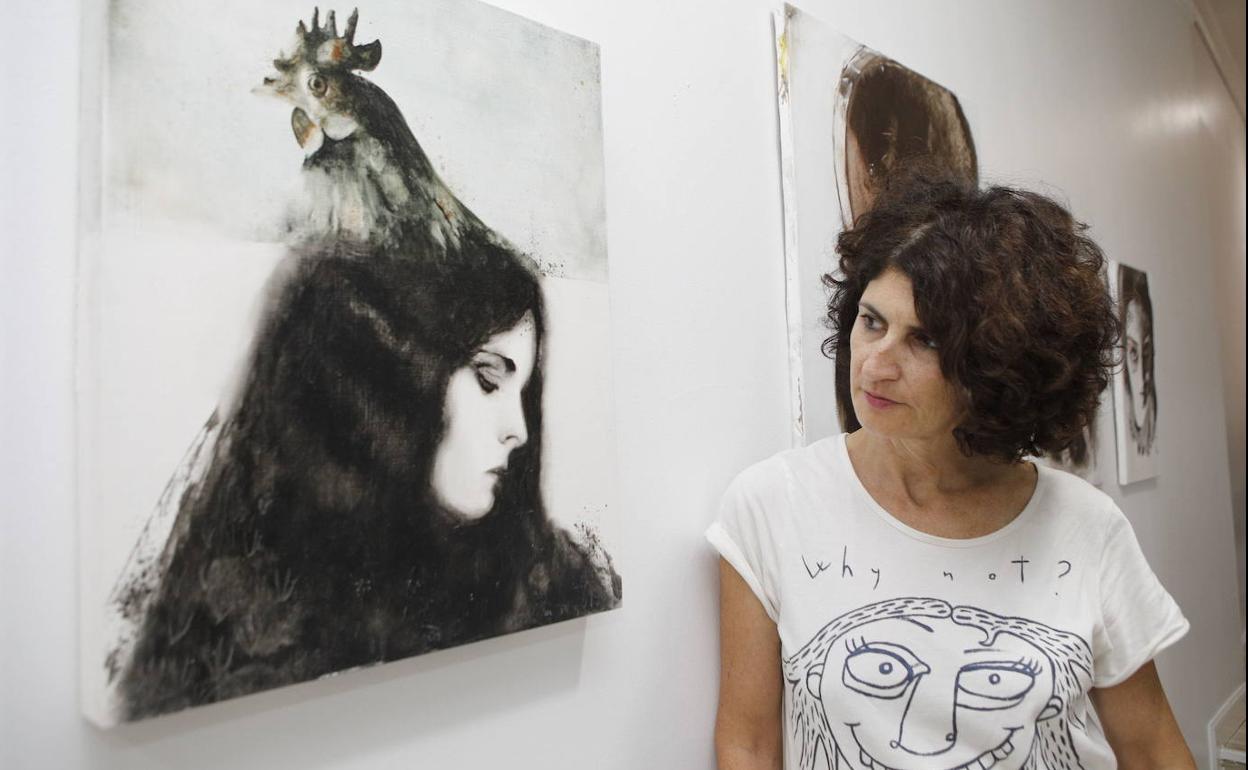 Exposición de Marián Angulo en el espacio Belleartes de Cáceres