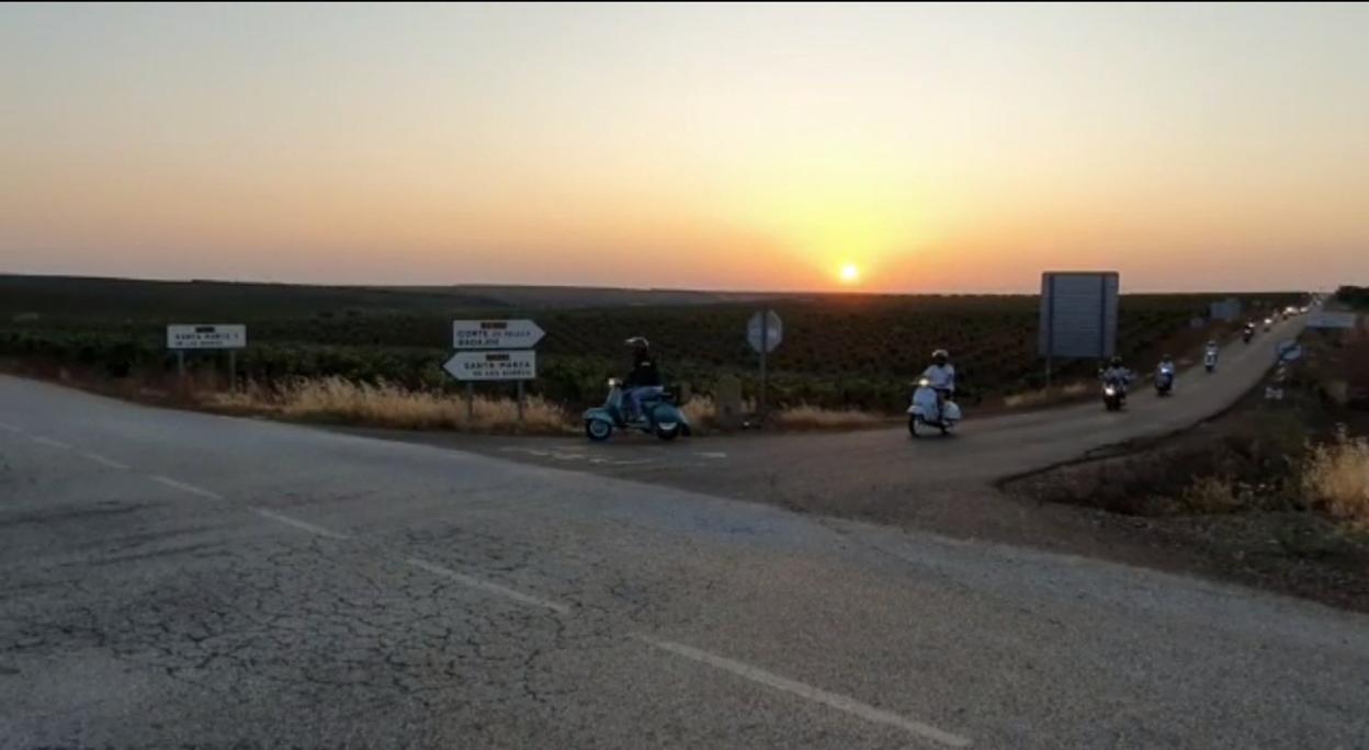 Ruta norturna del Vespa Club