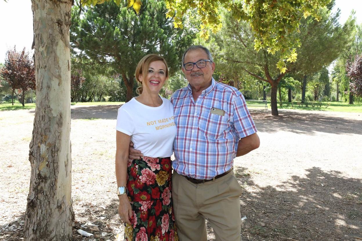 María José Olivera y Emiliano Jiménez en Mérida. :: brígido