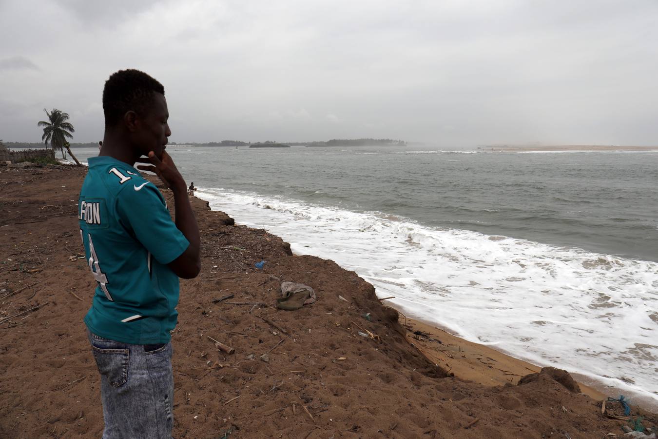 Fotos: La aldea de Lahou Kpanda devastada por el mar