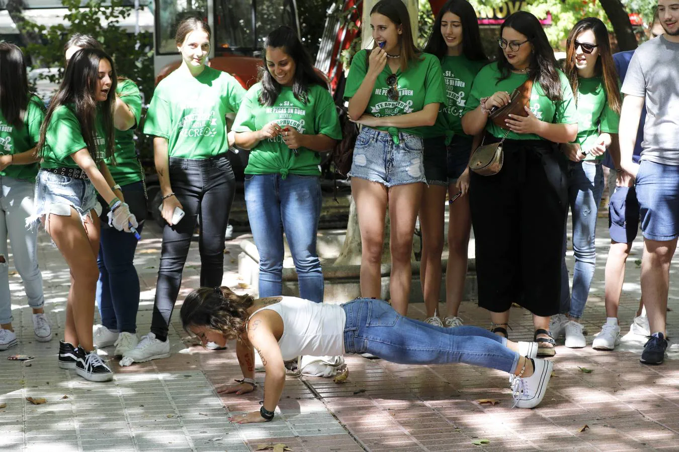 Fotos: Las novatadas toman Cáceres