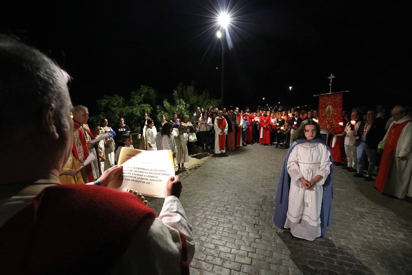 Fotos: El Via Martyrum de Santa Eulalia recreó el camino que hizo con sus 12 paradas