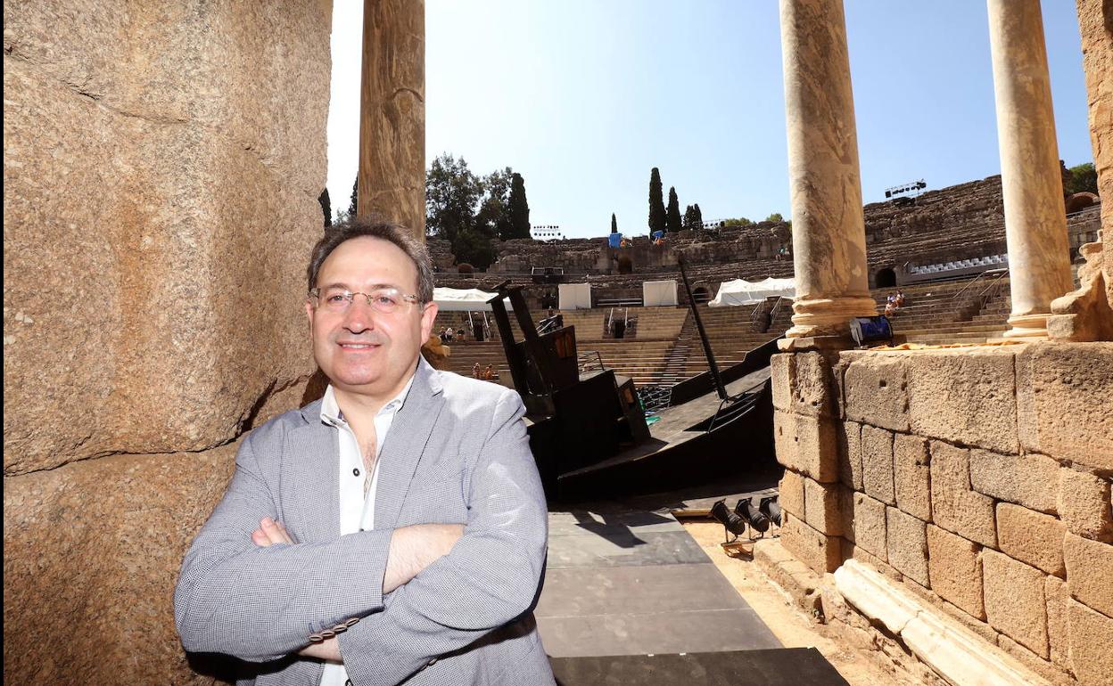 Jesús Cimarro, de Pentación y director del Festival de Mérida. 