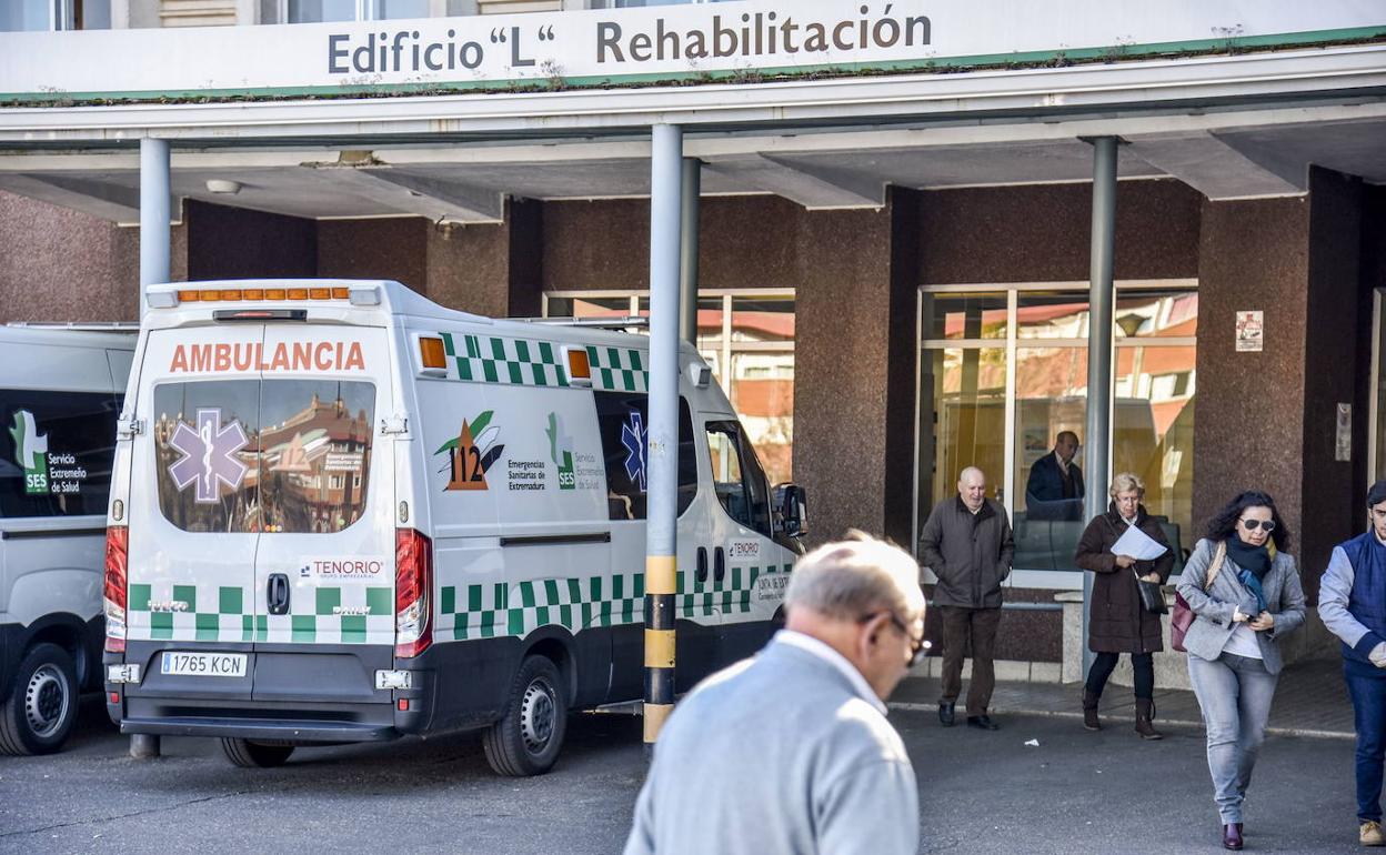 Ambulancia de Tenorio en Badajoz:: HOY