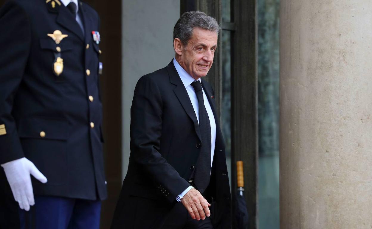 El expresidente francés Nicolas Sarkozy. 