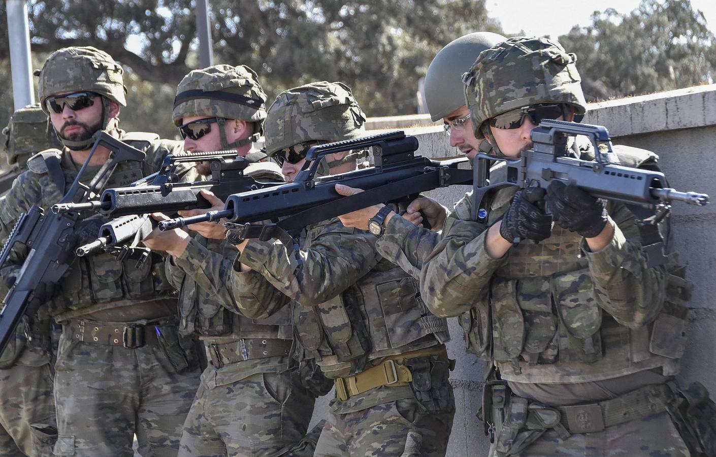 Fotos: 150 militares extremeños comienzan en noviembre su misión en Irak