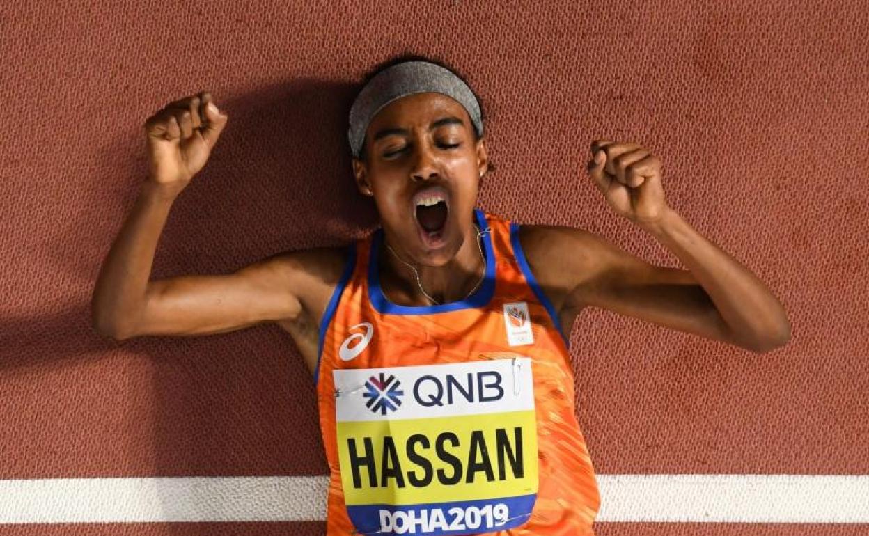 Sifan Hassan, gran estrella de los Mundiales de Doha con el oro en 1.500 y 10.000.