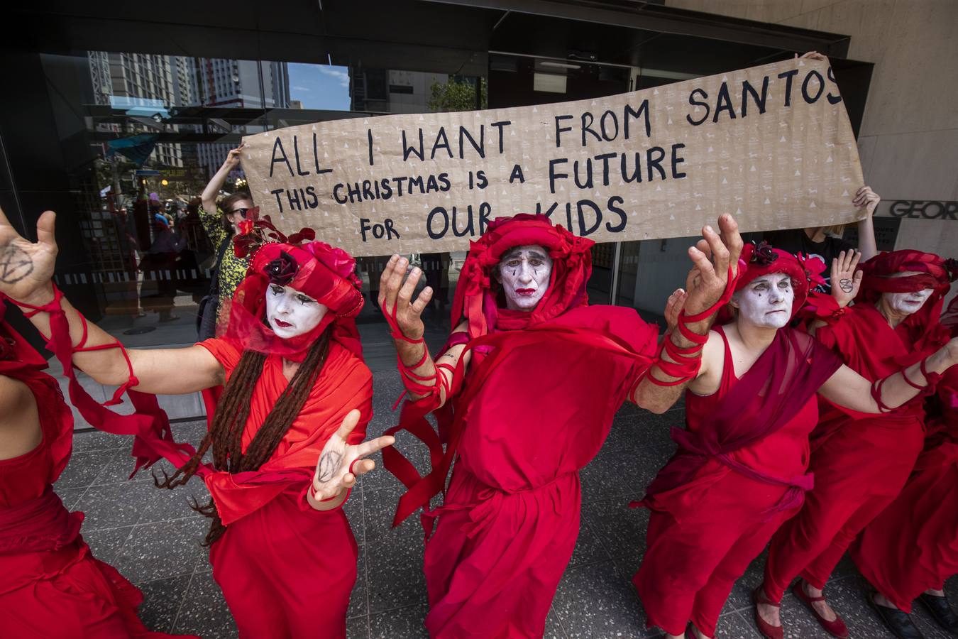 Fotos: Protesta de &#039;Extinction Rebellion&#039; en Brisbane