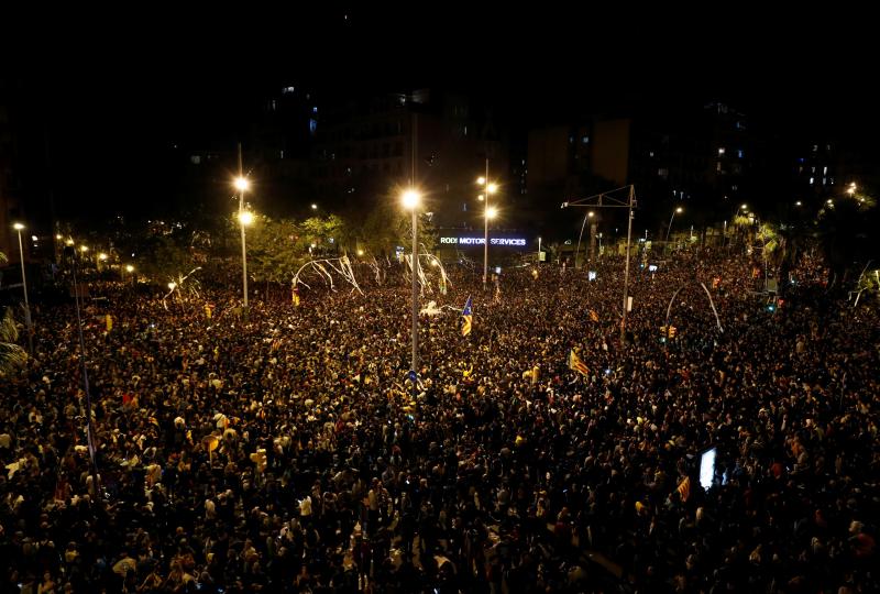 Fotos: Tercera jornada de protestas en Cataluña tras la sentencia del &#039;procés&#039;