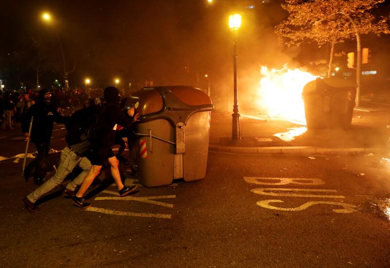 Fotos: Tercera jornada de protestas en Cataluña tras la sentencia del &#039;procés&#039;