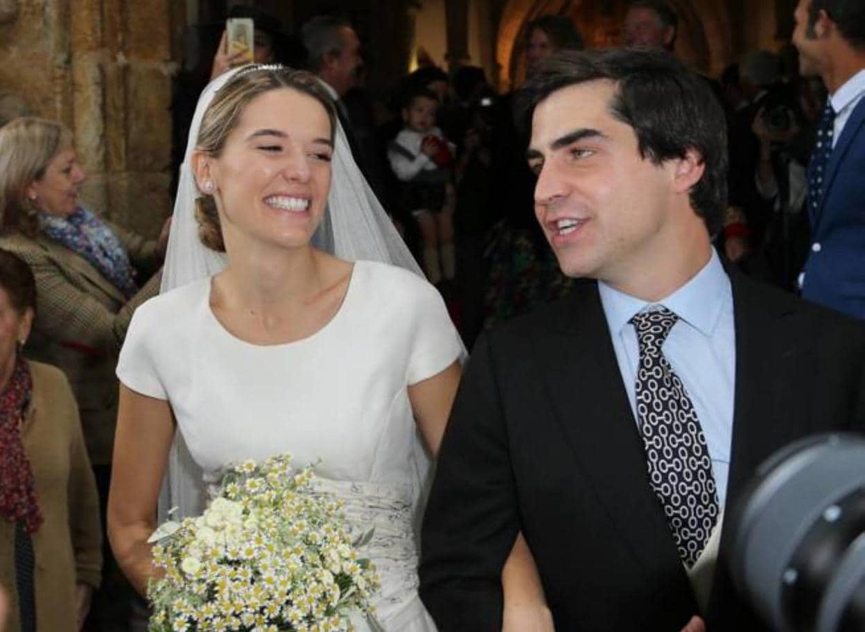  Irene Michavila con su ya marido, Ramón Lladó. :: r. c.