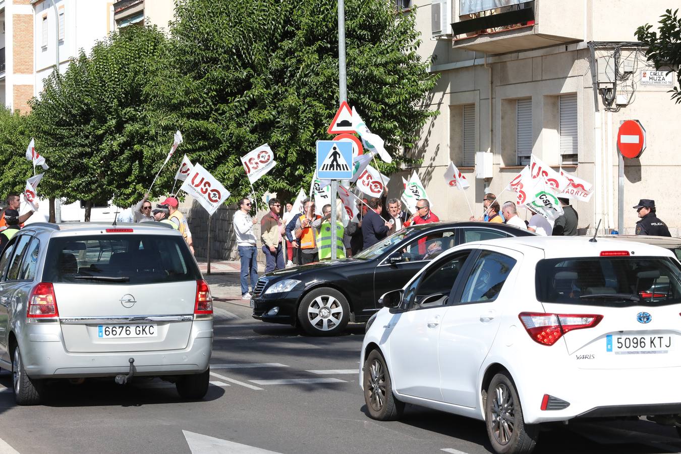 Fotos: Trabajadores de Ambulancias Tenorio mantienen la huelga para el 1 de noviembre