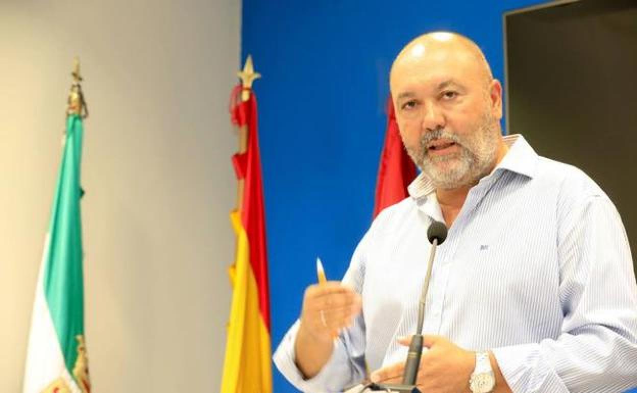 El portavoz del grupo municipal de Ciudadanos en Cáceres, Francisco Alcántara.