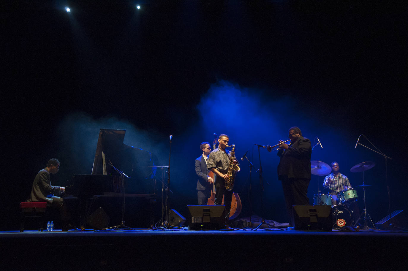 Fotos: Wallace Roney, uno de los grandes de jazz, en el López de Ayala