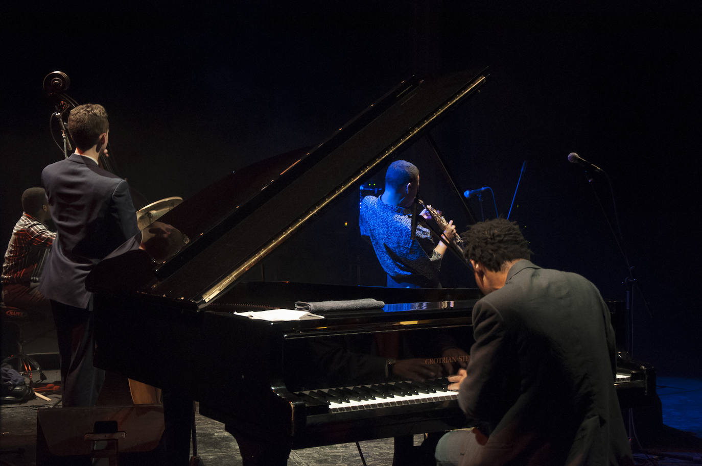 Fotos: Wallace Roney, uno de los grandes de jazz, en el López de Ayala