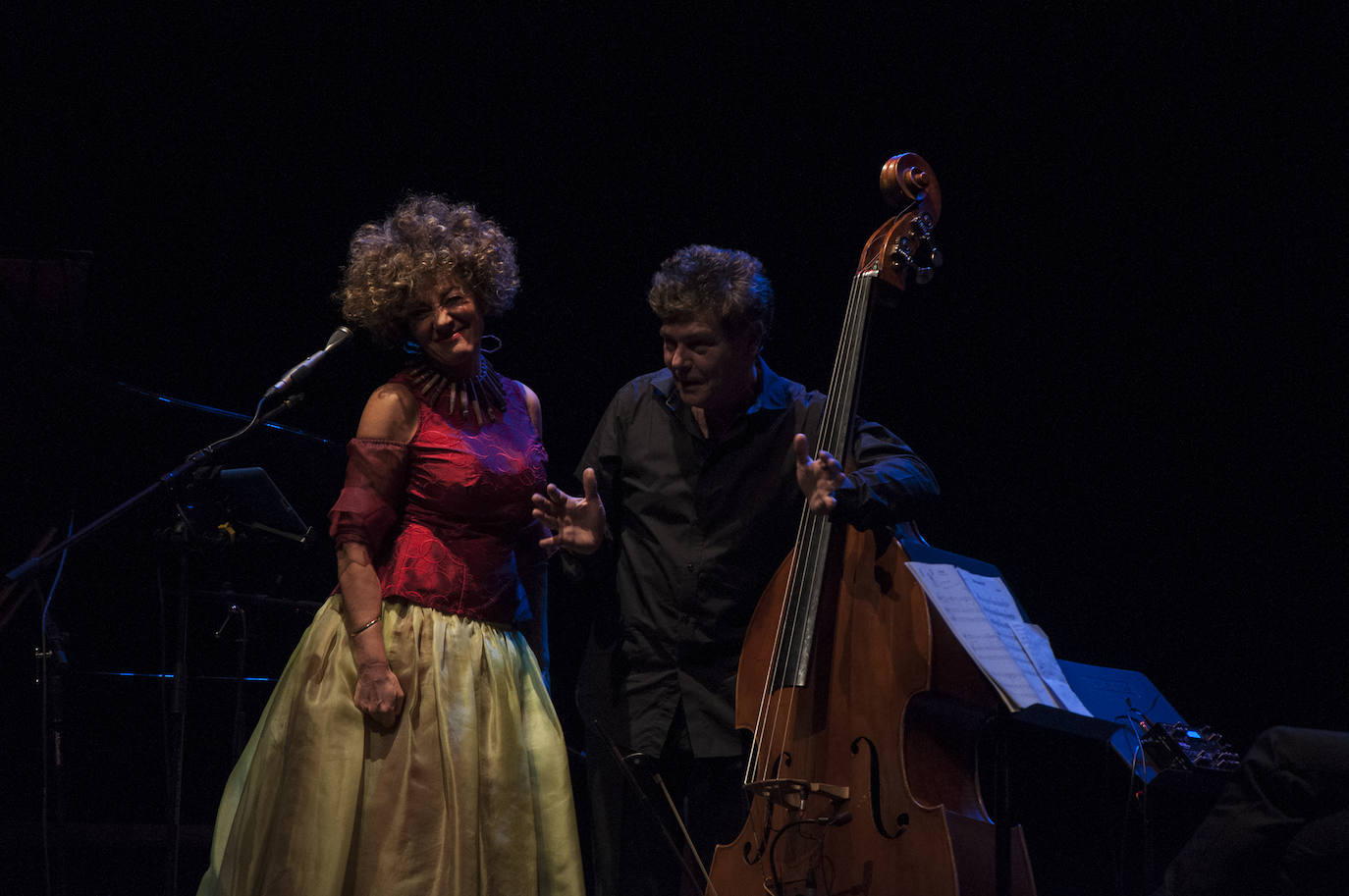 Fotos: André Santos y João Farinha en el Festival Internacional de Jazz