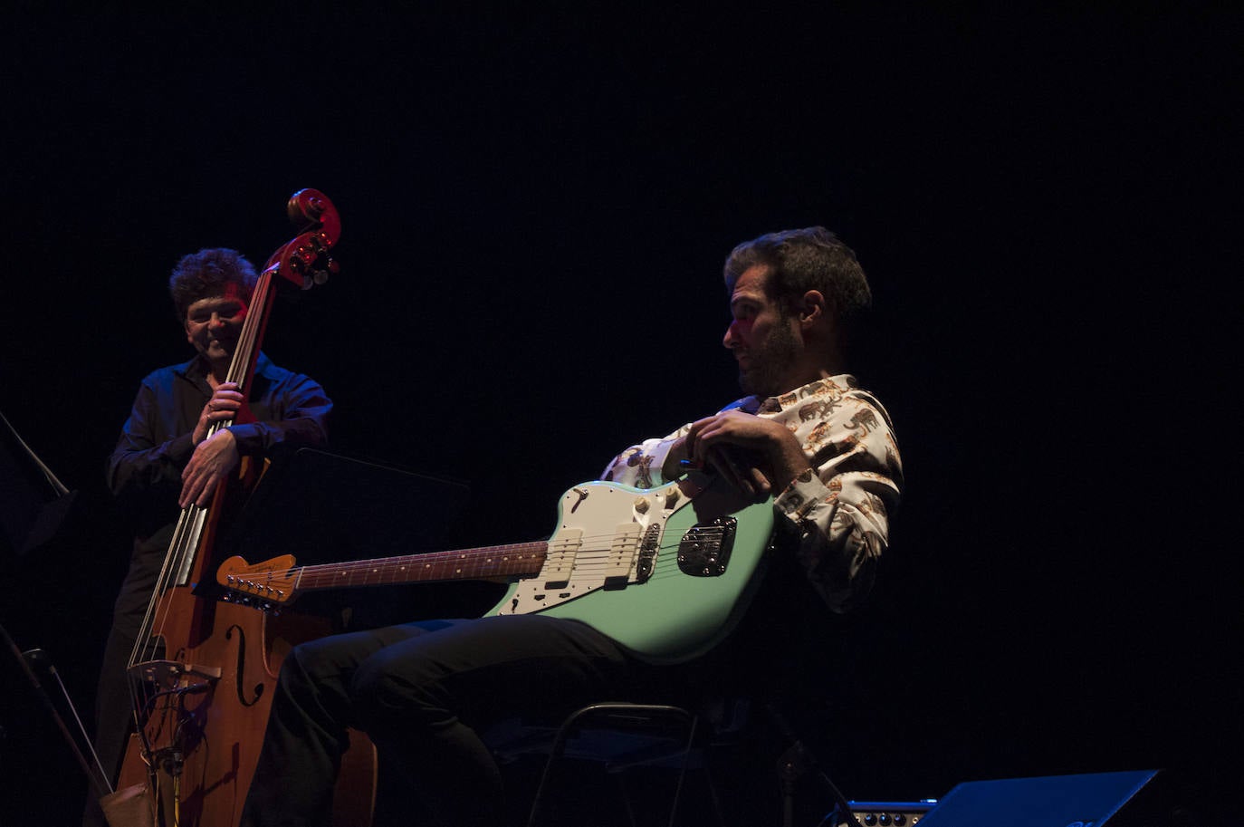 Fotos: André Santos y João Farinha en el Festival Internacional de Jazz