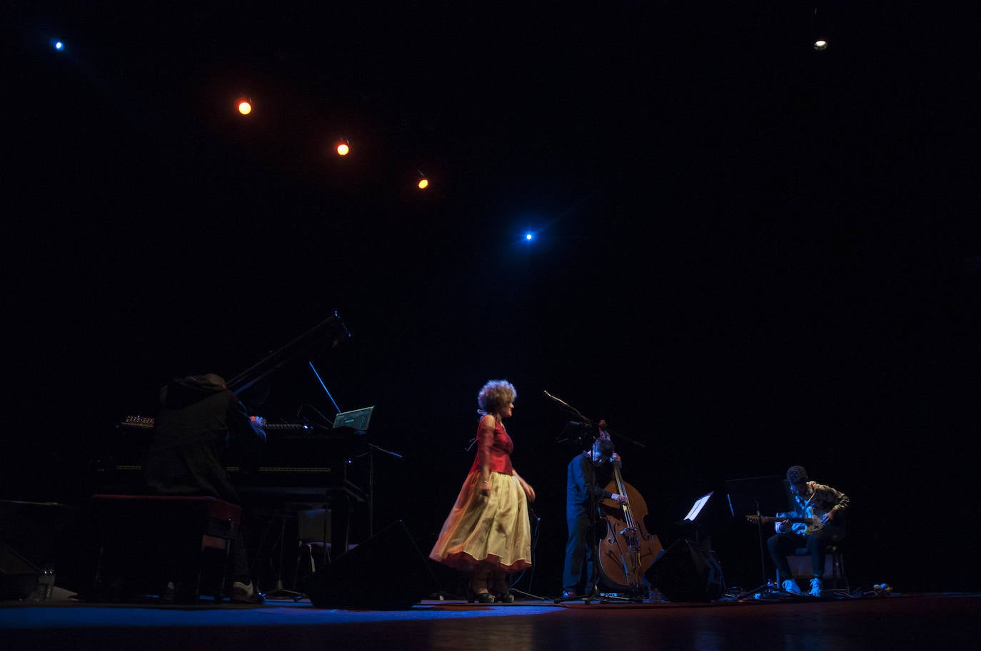 Fotos: André Santos y João Farinha en el Festival Internacional de Jazz