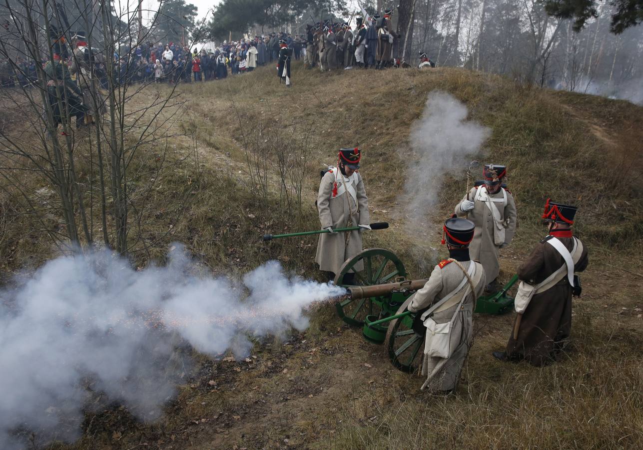 Fotos: Recreación de la Batalla de Berezina de 1812