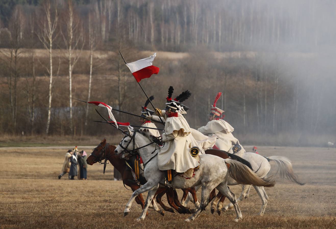 Fotos: Recreación de la Batalla de Berezina de 1812