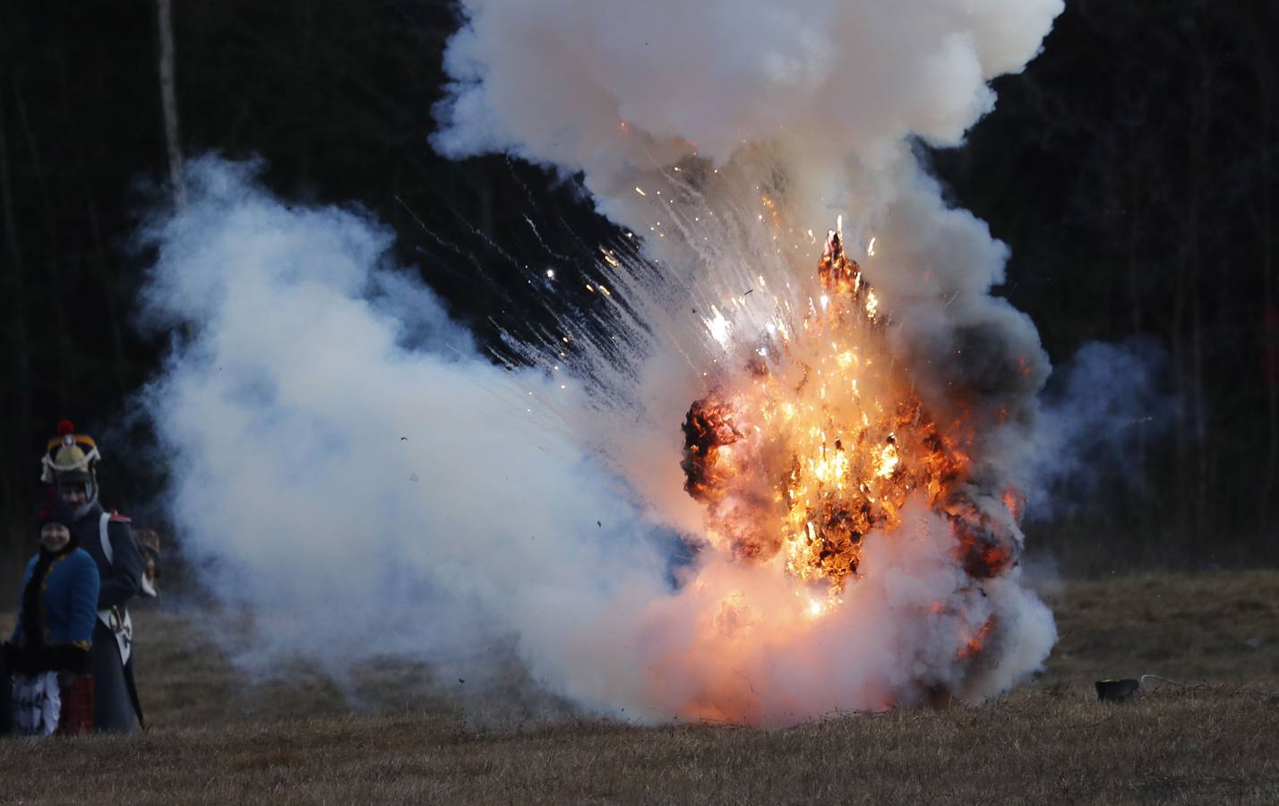 Fotos: Recreación de la Batalla de Berezina de 1812