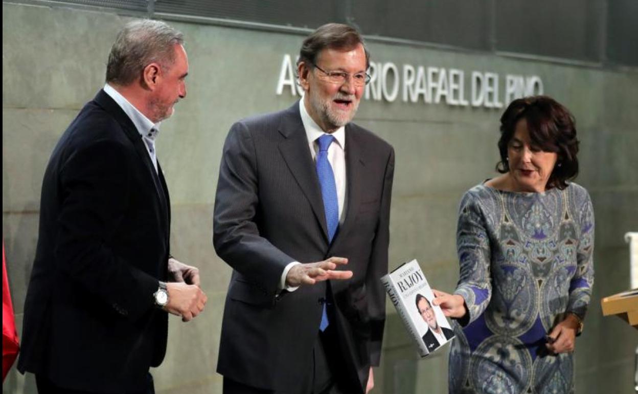 Mariano Rajoy, durante la presentación de su libro 'Una España mejor'.