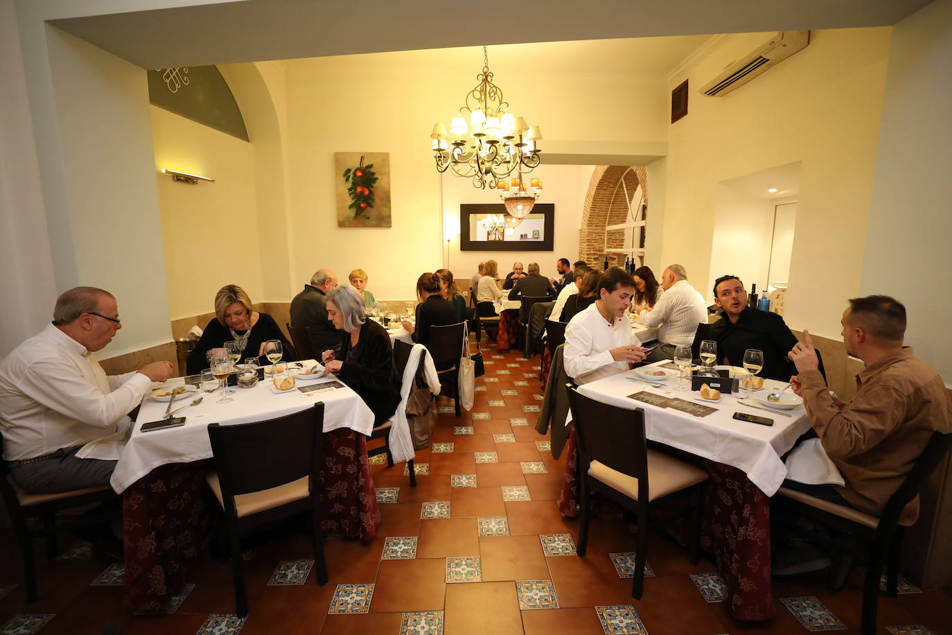 Fotos: Cena estrellada en Zafra