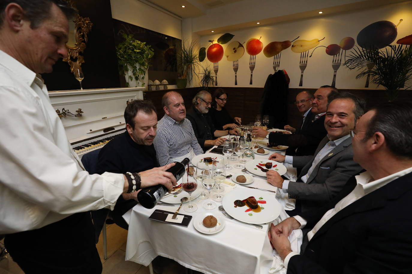 Fotos: Cena estrellada en Zafra