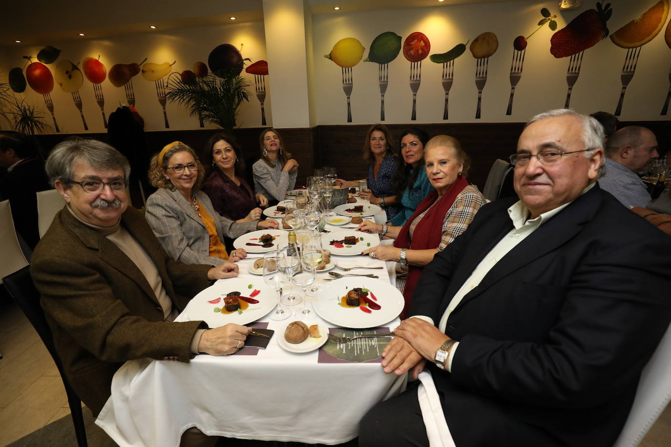 Fotos: Cena estrellada en Zafra