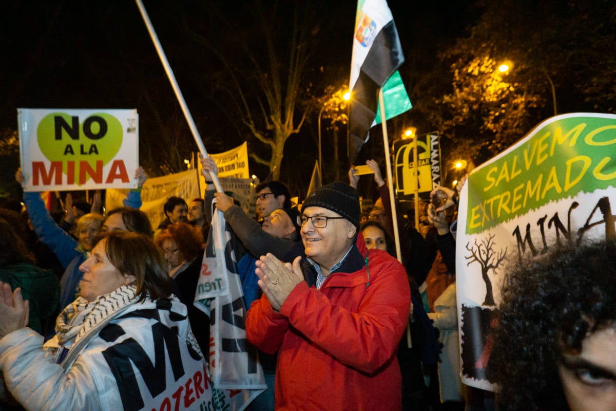 Fotos: Participantes extremeños en la marcha por el clima celebrada en Madrid