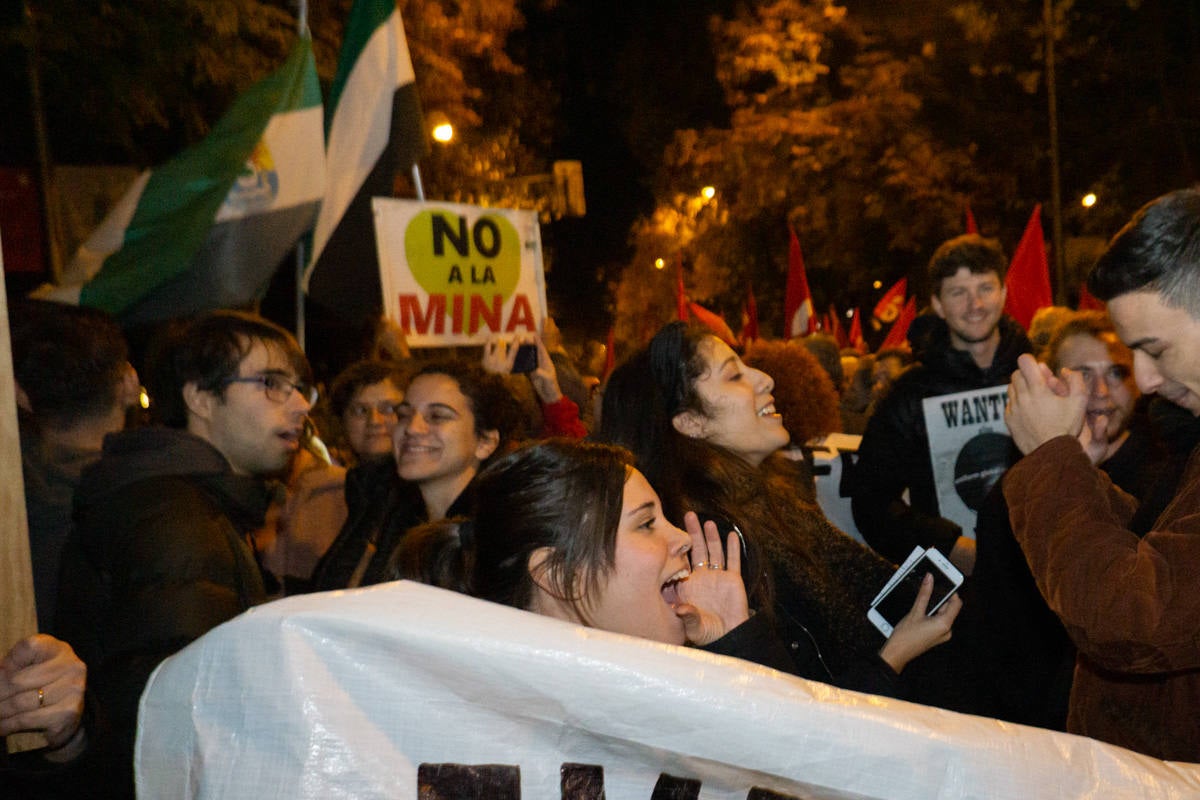 Fotos: Participantes extremeños en la marcha por el clima celebrada en Madrid