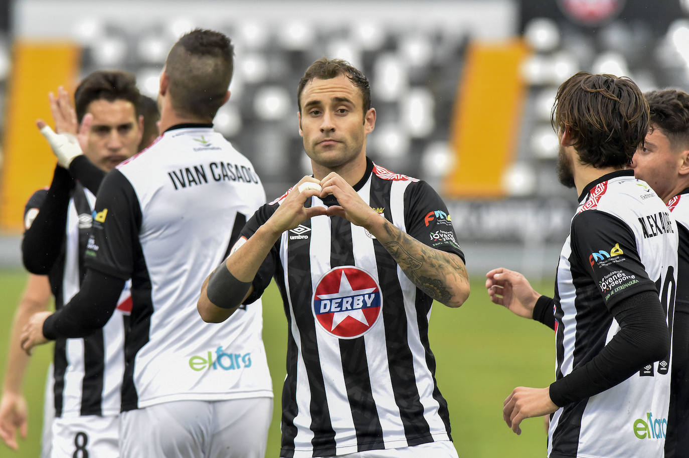 Fotos: El partido Badajoz 4 - 0 Granada B, en imágenes